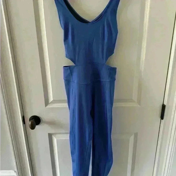 Free People Back it Up Onesie ~ Swim Club ~ M ~ NWT! - Picture 7 of 10